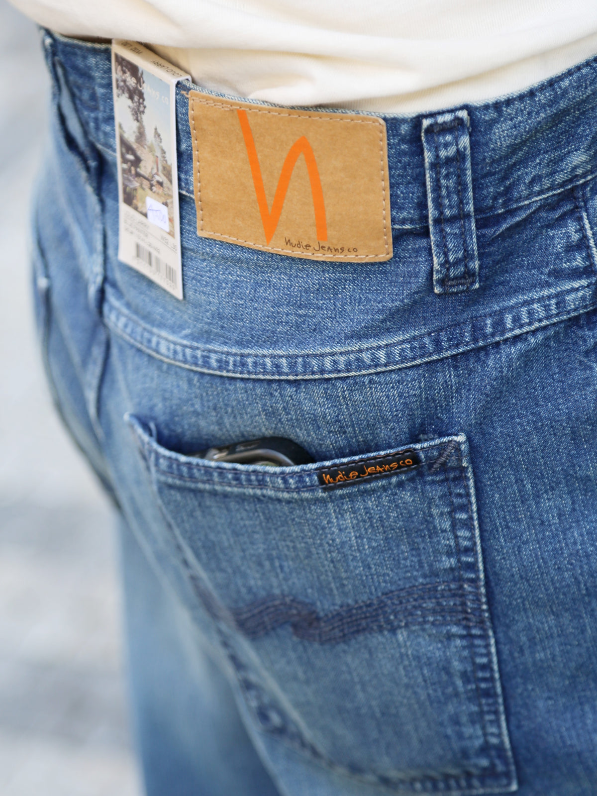 Nudie Jeans Loud Larry Blue Painter (115141)
