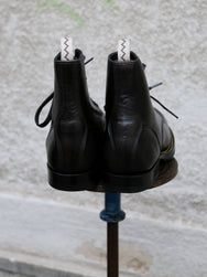 Unmarked Plain Toe DB Hunter – Antique Black Bison