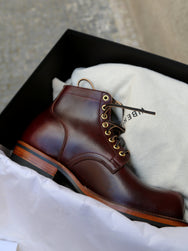 Viberg Unlined Service Boot 310 Chromexcel No.8 (Ridgeway Sole)