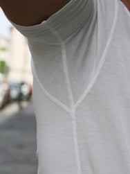 Black Sign Short Sleeve Amish Underwear – Salt White (BSSN-12307)