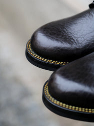 Unmarked Plain Toe DB Hunter – Antique Black Bison