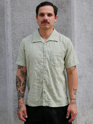 Freenote Cloth Cayucos Shirt – Jacquard Sage (M1262159-JAS)