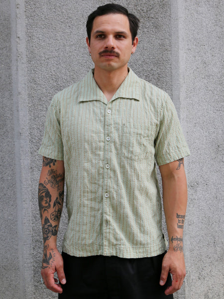 Freenote Cloth Cayucos Shirt – Jacquard Sage (M1262159-JAS)