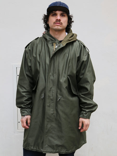 The Real McCoy's Parka Shell M-1951, Model 220 – Olive (MJ22003)