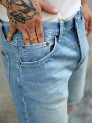 Nudie Jeans Seth Denim Shorts Drift Wood (115177)