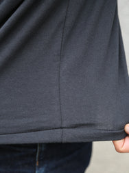 Gladhand Heavy Weight Binder Neck LS Tee – Black (GH-33)