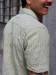 Freenote Cloth Cayucos Shirt – Jacquard Sage (M1262159-JAS)