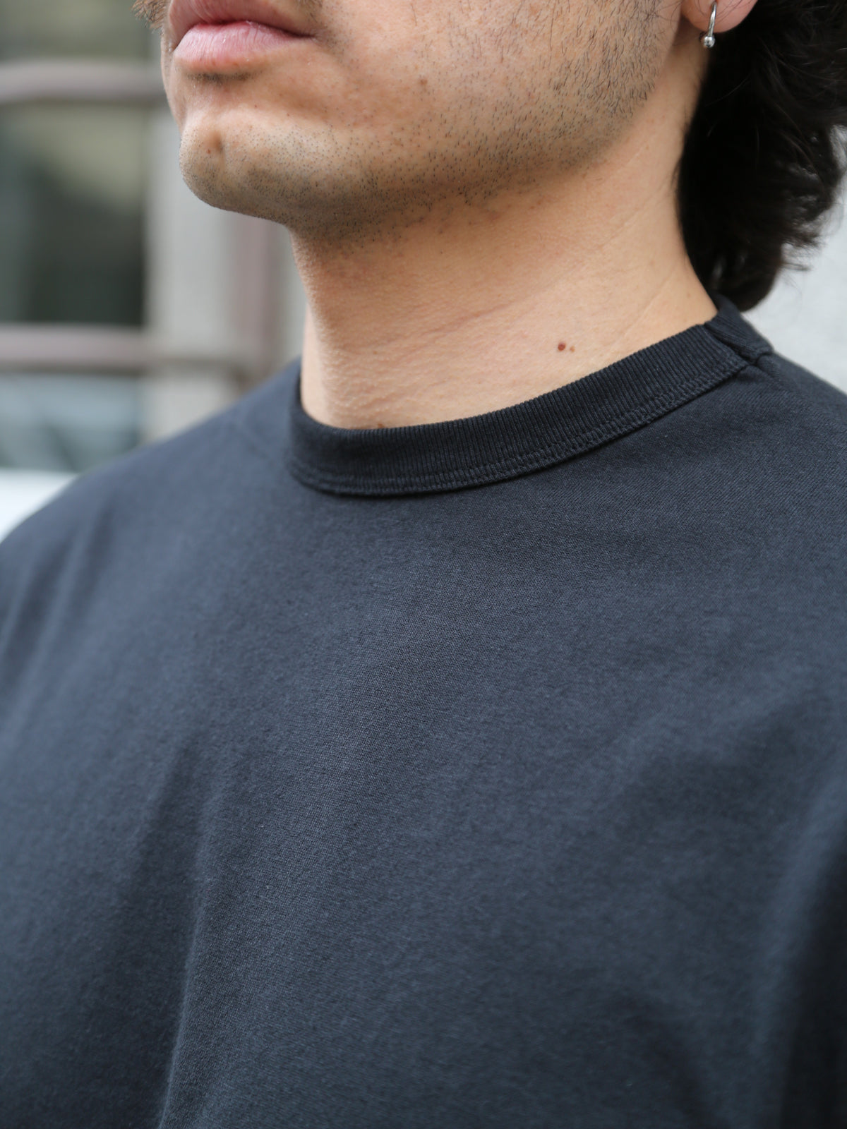 Gladhand Heavy Weight Binder Neck LS Tee – Black (GH-33)