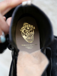 Unmarked Plain Toe DB Hunter – Antique Black Bison