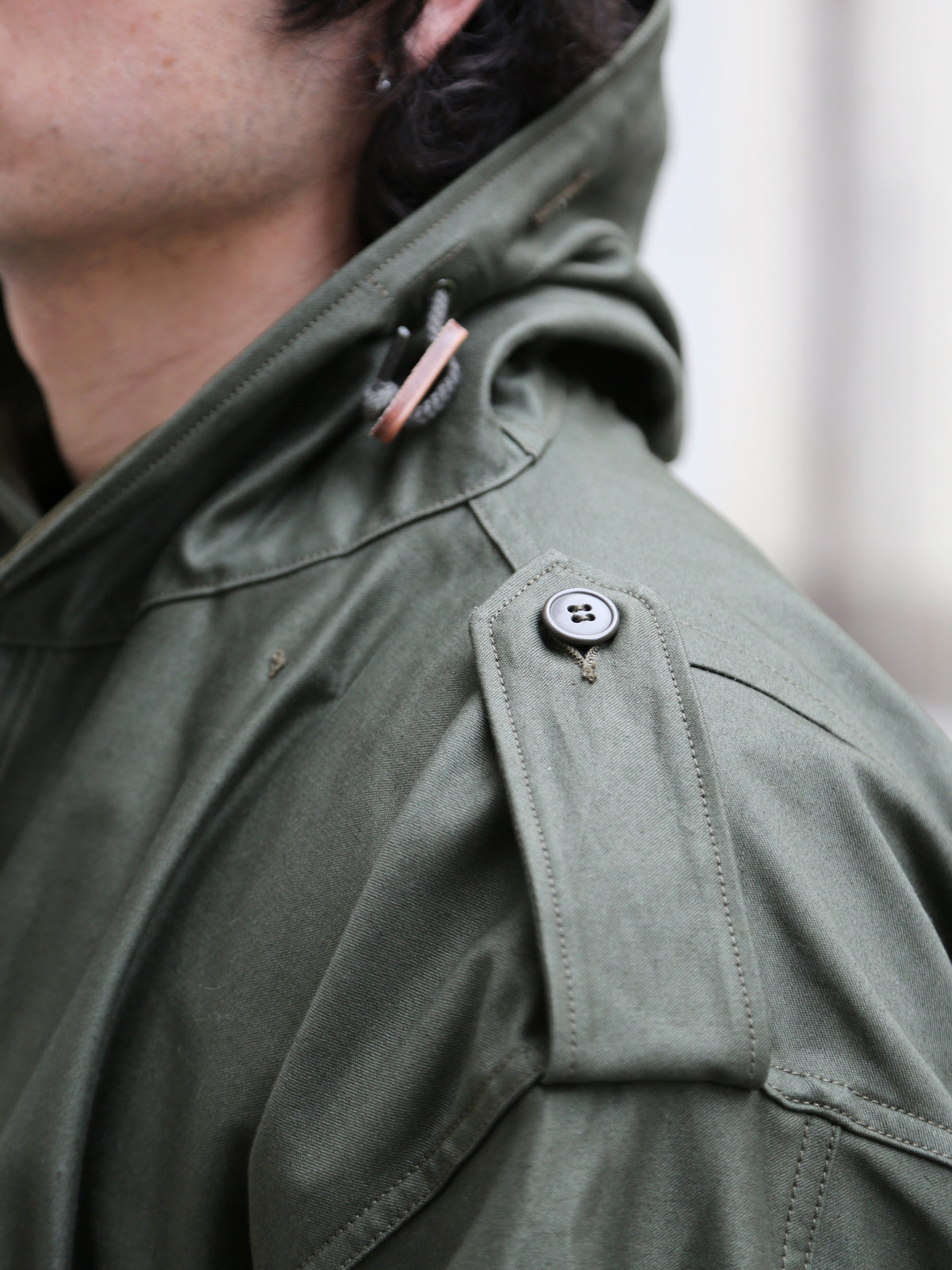 The Real McCoy's Parka Shell M-1951, Model 220 – Olive (MJ22003)