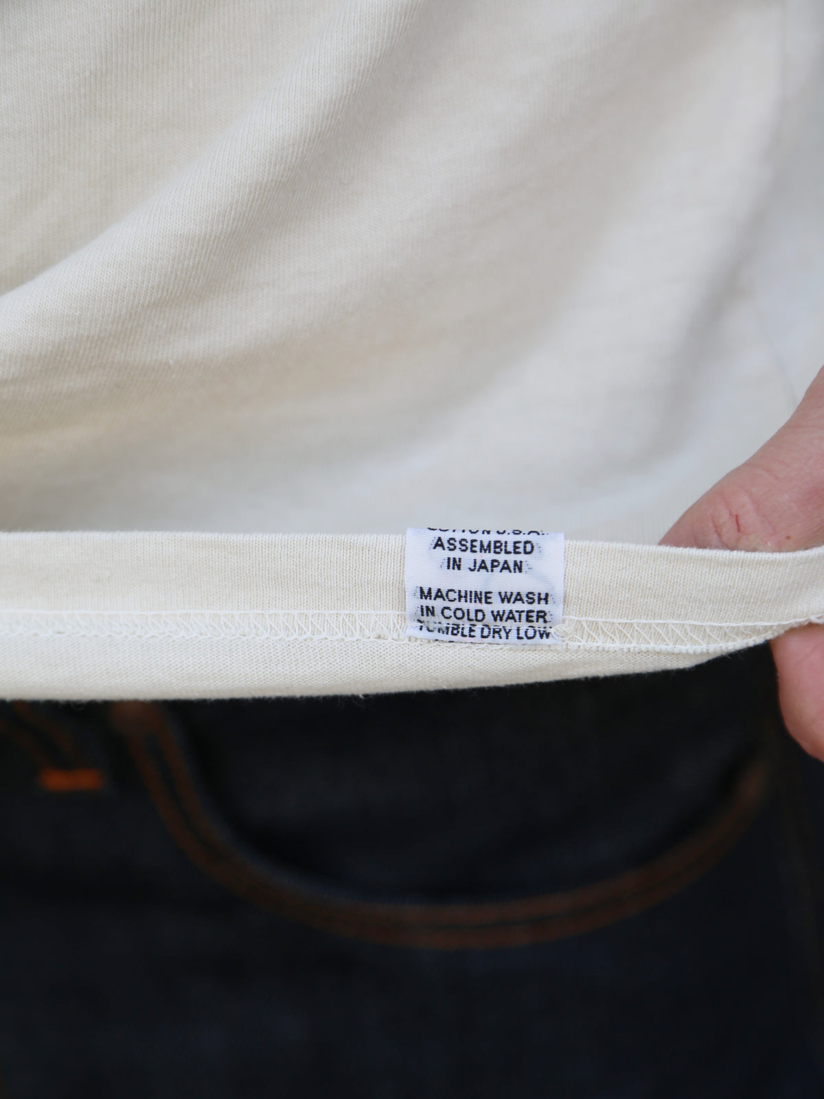 Studio d'Artisan Cotton Print T-Shirt Championship – Ivory (8163A)