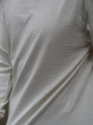 Gladhand Heavy Weight Binder Neck LS Tee – White (GH-33)