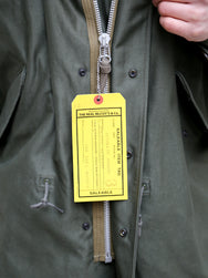 The Real McCoy's Parka Shell M-1951, Model 220 – Olive (MJ22003)