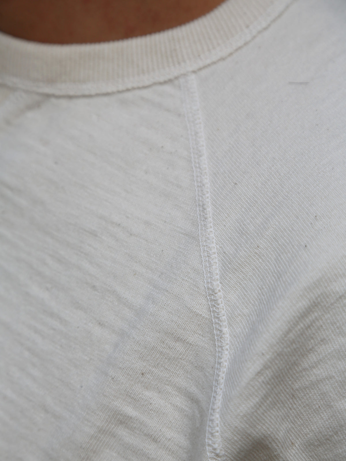 Omoto Denim 12.5oz Memphis Cotton T-Shirt – Natural (6100)