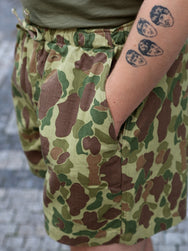 Papa Nui Atoll Beach Trunks – Frog Camo (PN-0078)