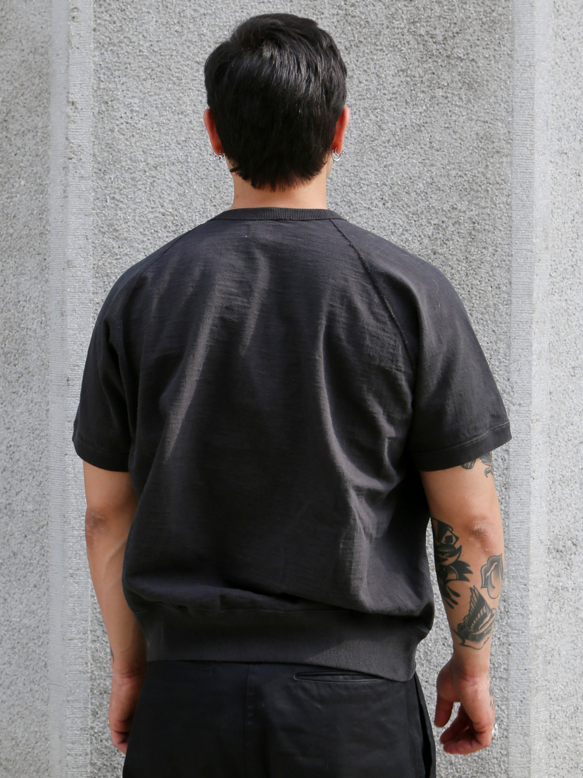 Omoto Denim 12.5oz Memphis Cotton T-Shirt – Charcoal (6100)