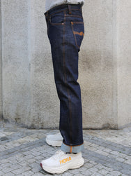 Nudie Jeans Slim Jim Dry Streaky – Indigo (114866)
