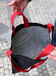 The Joe McCoy's Denim Souvenir Bag - Indigo (MA23020)