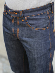 Nudie Jeans Slim Jim Dry Streaky – Indigo (114866)