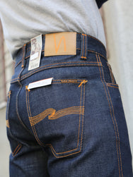 Nudie Jeans Slim Jim Dry Streaky – Indigo (114866)