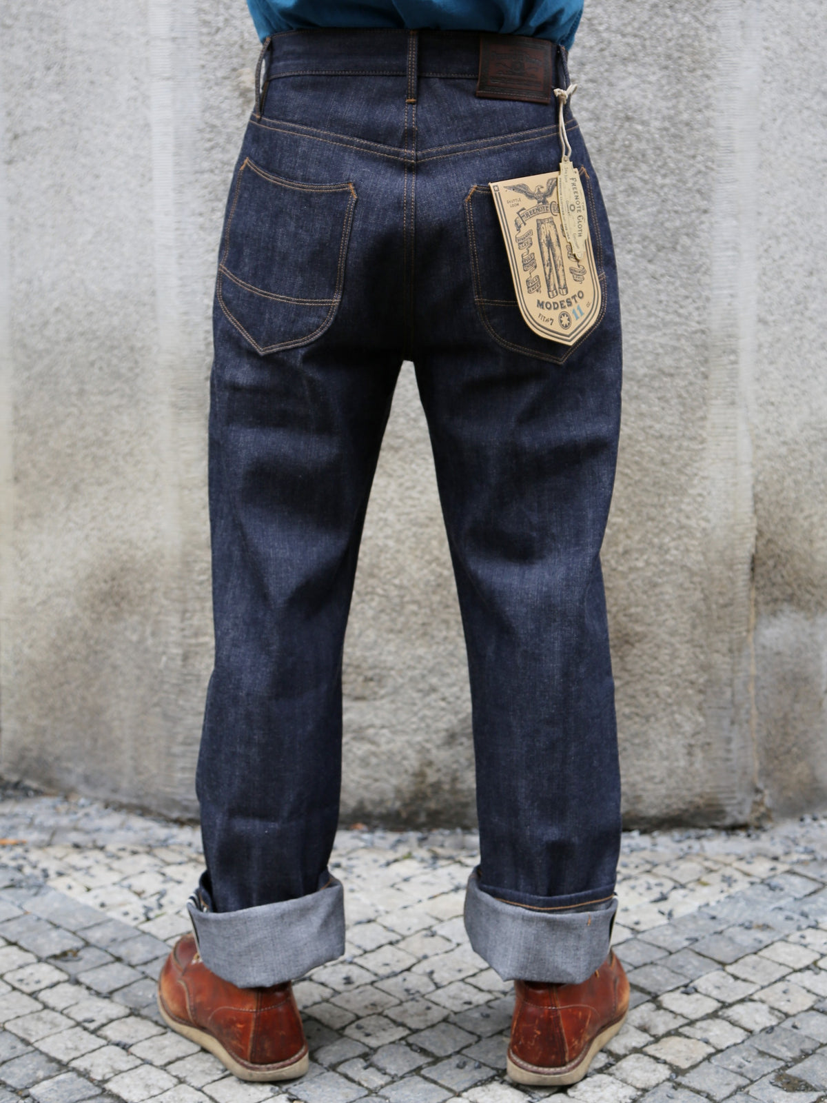 Freenote Cloth Modesto Workwear Fit Denim Jeans – Indigo (M0008017-11OZ)