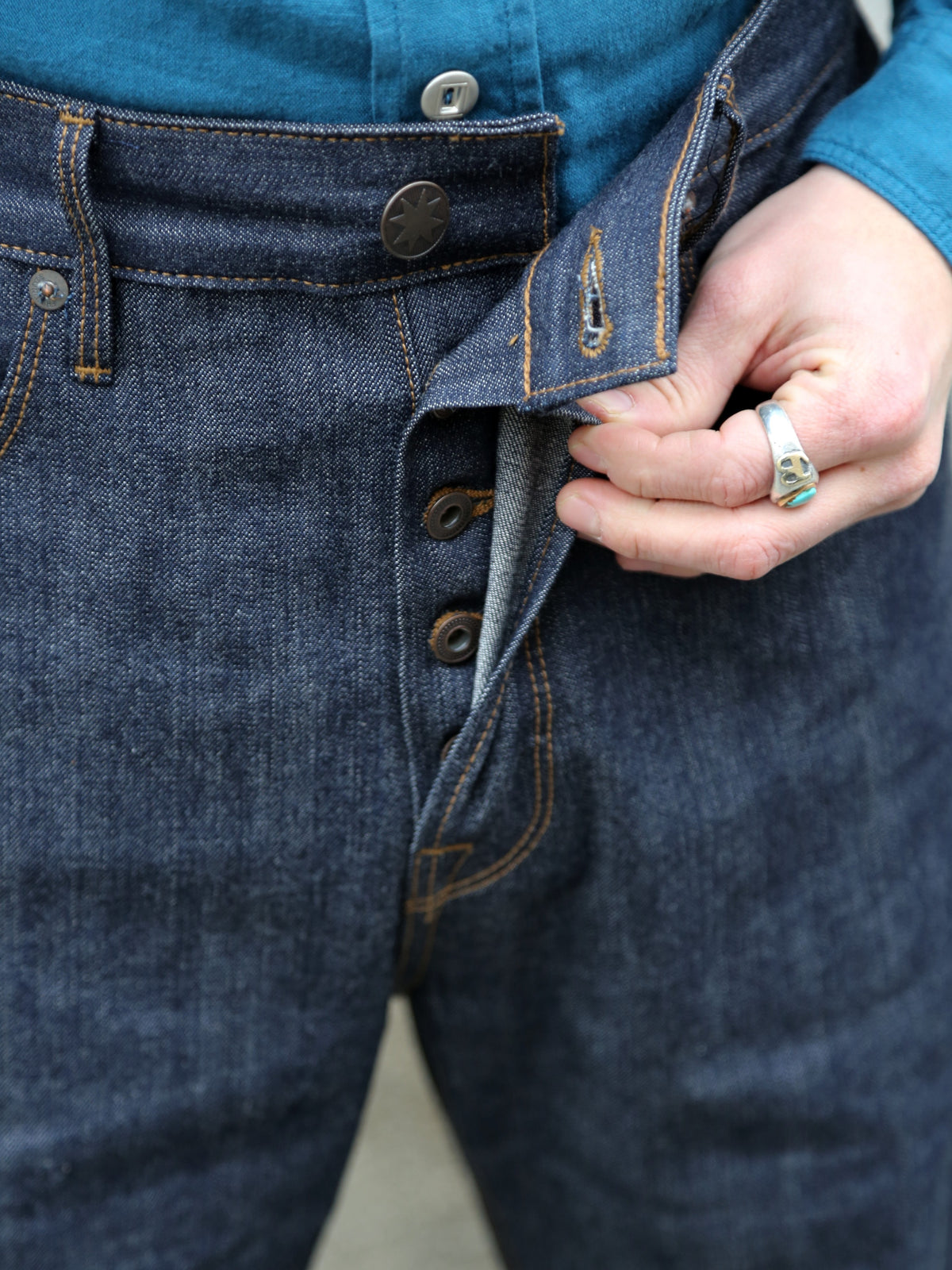 Freenote Cloth Modesto Workwear Fit Denim Jeans – Indigo (M0008017-11OZ)