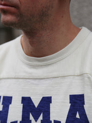 Sun Surf "H.M.A" Slub Yarn Football Tee – White (SS69656-105)