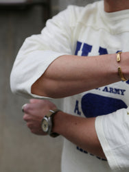 Sun Surf "H.M.A" Slub Yarn Football Tee – White (SS69656-105)