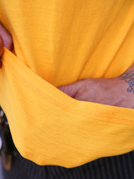 The Real McCOY's Athletic T-Shirt 2-Wheelers Of Detroit – Yellow (BC26009-060)