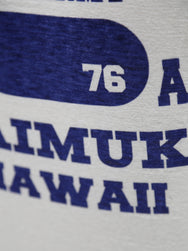 Sun Surf "H.M.A" Slub Yarn Football Tee – White (SS69656-105)