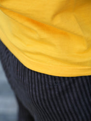The Real McCOY's Athletic T-Shirt 2-Wheelers Of Detroit – Yellow (BC26009-060)