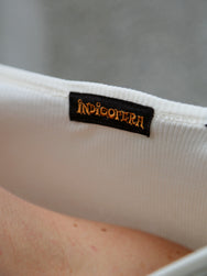 Indigofera Frank Cotton Rib Tank Top – Cocatoo White (4550-166-10)