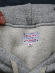 The Real McCoy's Military Print Hooded Sweatshirt, Air Force Boxing Team – Grey (MC24108)