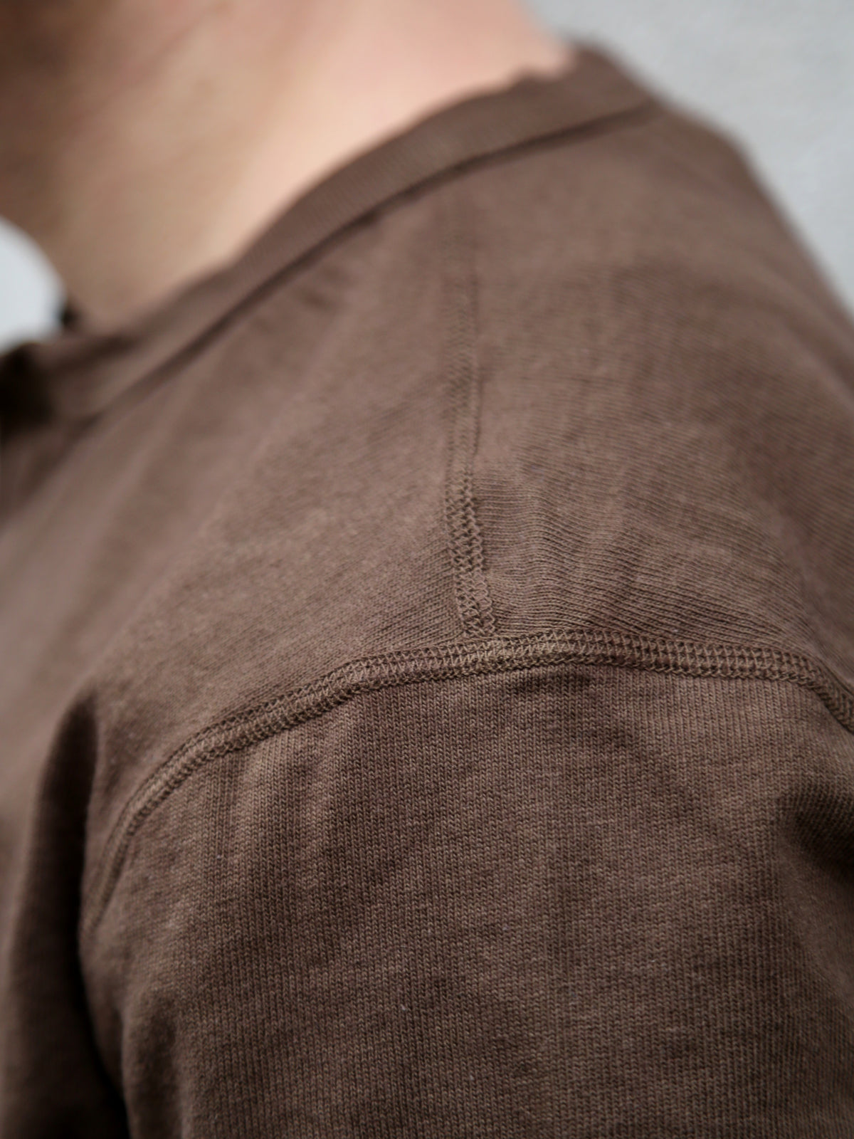 Freenote Cloth 13 Ounce Henley LS – Cedar (M0001501-CDR)