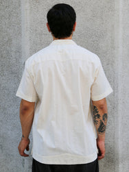 The Real McCOY's Joe McCoy Cuban Shirt S/S – Ecru (MS26007-012)