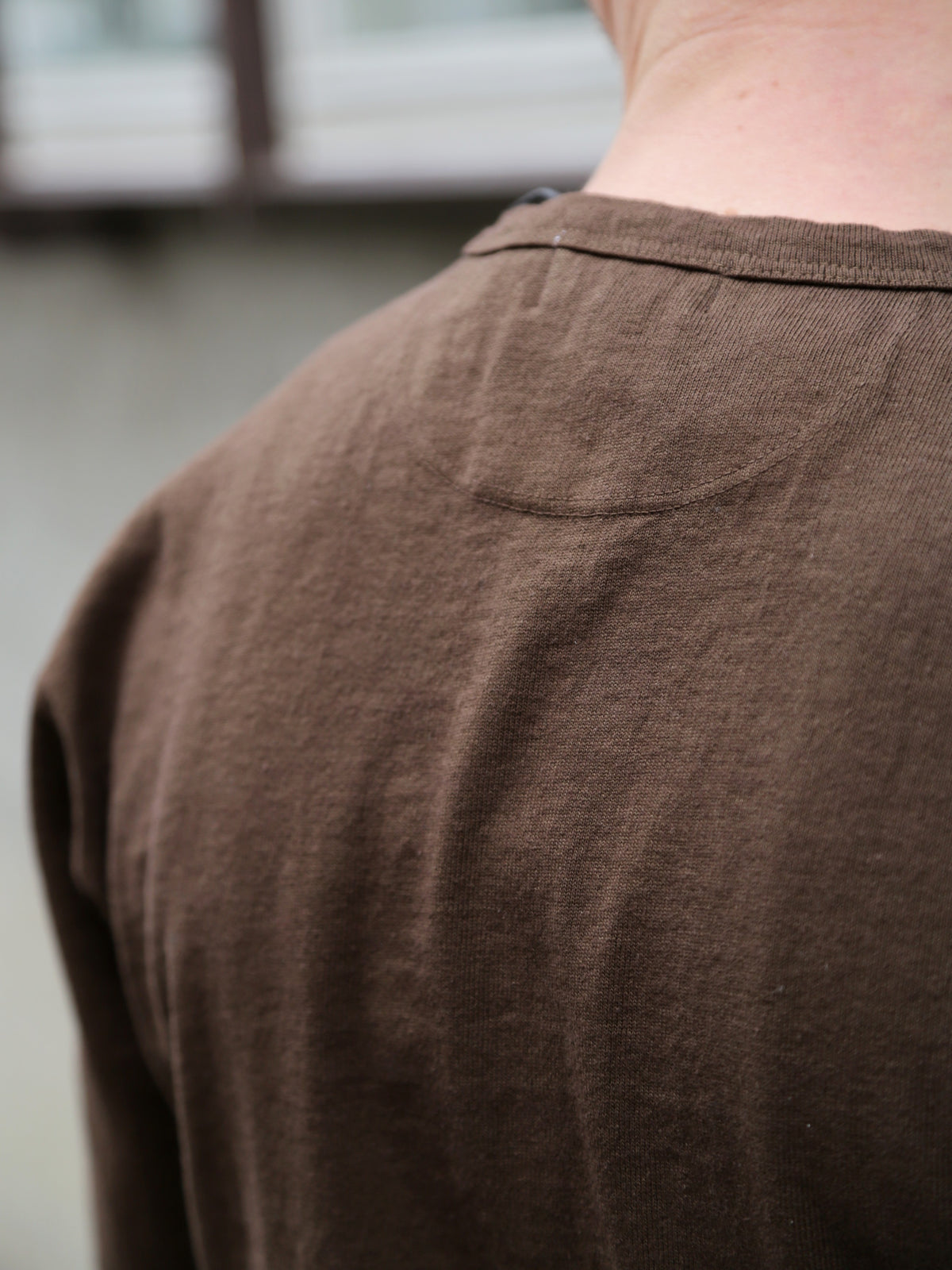 Freenote Cloth 13 Ounce Henley LS – Cedar (M0001501-CDR)