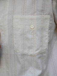 The Real McCOY's Joe McCoy Cuban Shirt S/S – Ecru (MS26007-012)