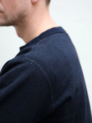 Studio d'Artisan 8121 Aishibu Dyed Sweatshirt - Indigo
