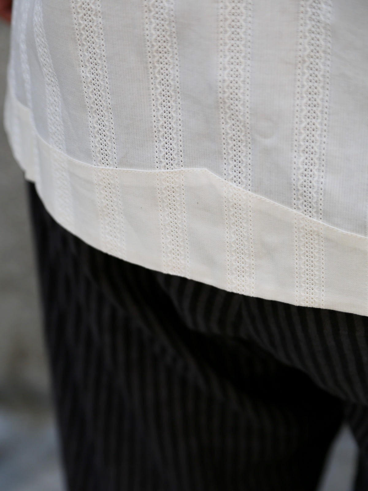 The Real McCOY's Joe McCoy Cuban Shirt S/S – Ecru (MS26007-012)