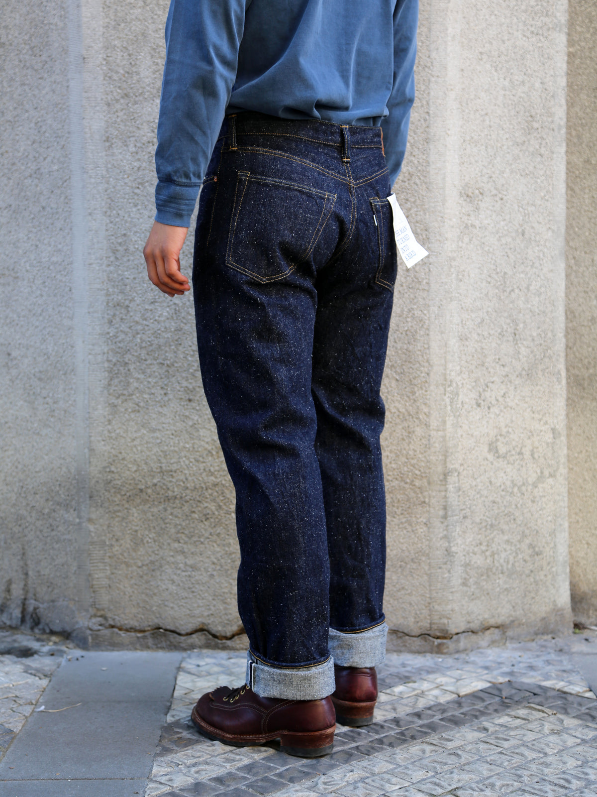 Omoto Denim 16oz Nep Denim Relax Fit Jeans - Indigo (0612)