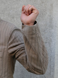 Hansen Garments JOSUF Workwear Blazer – Beige Herringbone Pin (31-57-5)