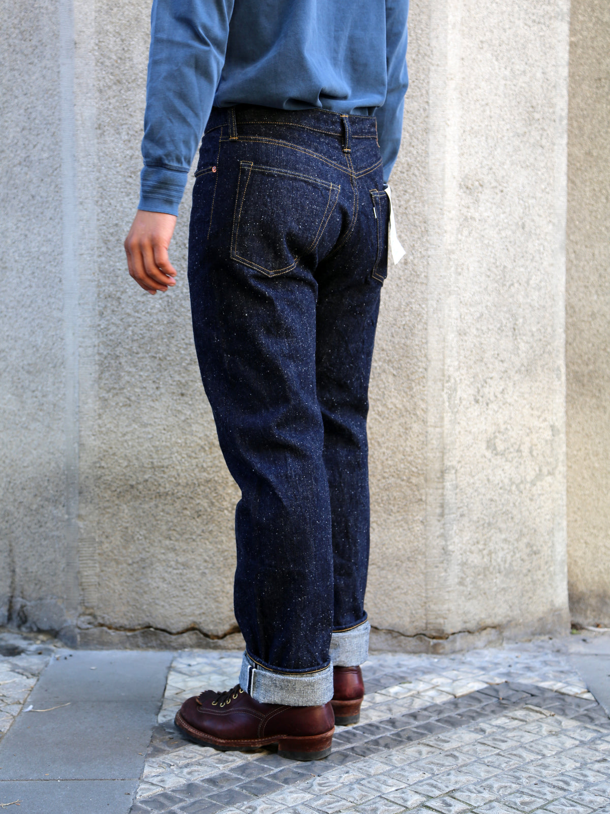 Omoto Denim 16oz Nep Denim Relax Fit Jeans - Indigo (0612)