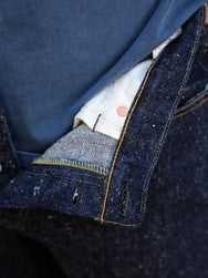 Omoto Denim 16oz Nep Denim Relax Fit Jeans - Indigo (0612)