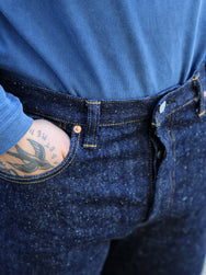 Omoto Denim 16oz Nep Denim Relax Fit Jeans - Indigo (0612)