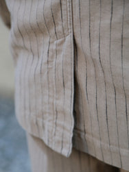 Hansen Garments JOSUF Workwear Blazer – Beige Herringbone Pin (31-57-5)