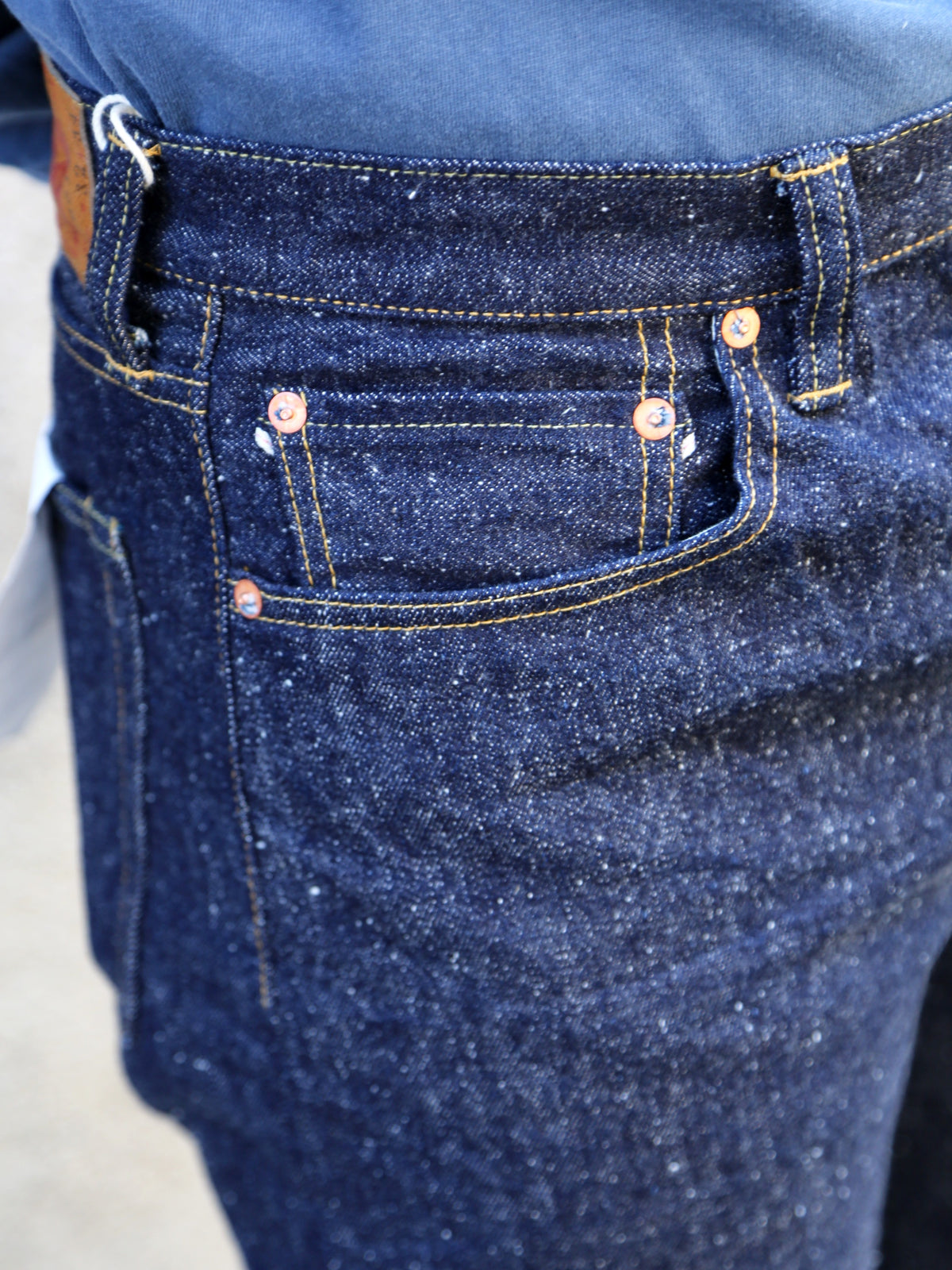 Omoto Denim 16oz Nep Denim Relax Fit Jeans – Indigo (0612)