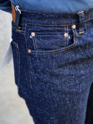 Omoto Denim 16oz Nep Denim Relax Fit Jeans - Indigo (0612)