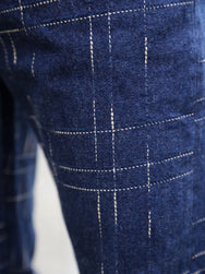 Studio D'Artisan Midare Kasuri Jeans – Indigo (D1878)