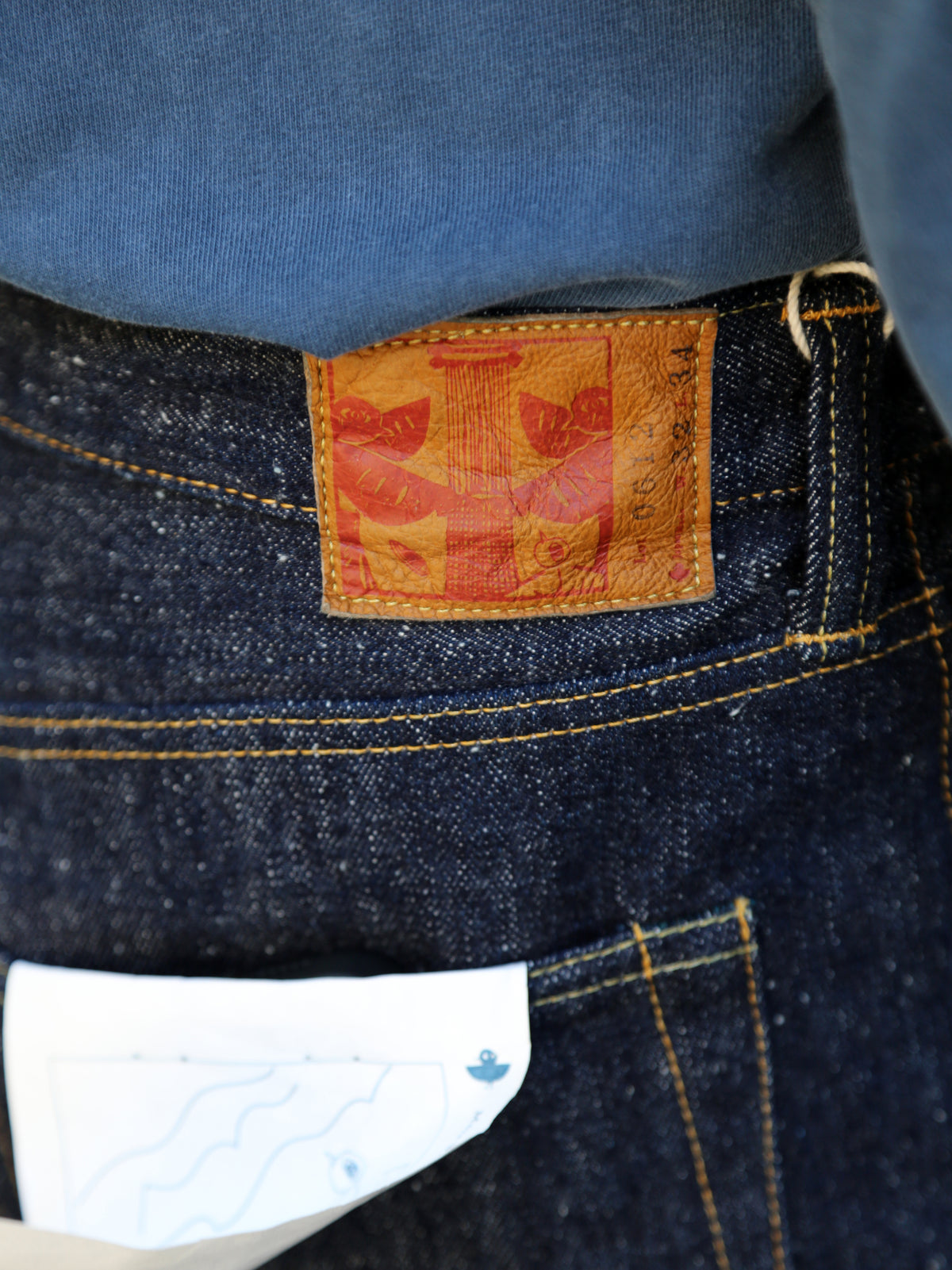 Omoto Denim 16oz Nep Denim Relax Fit Jeans - Indigo (0612)