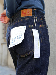 Omoto Denim 16oz Nep Denim Relax Fit Jeans – Indigo (0612)
